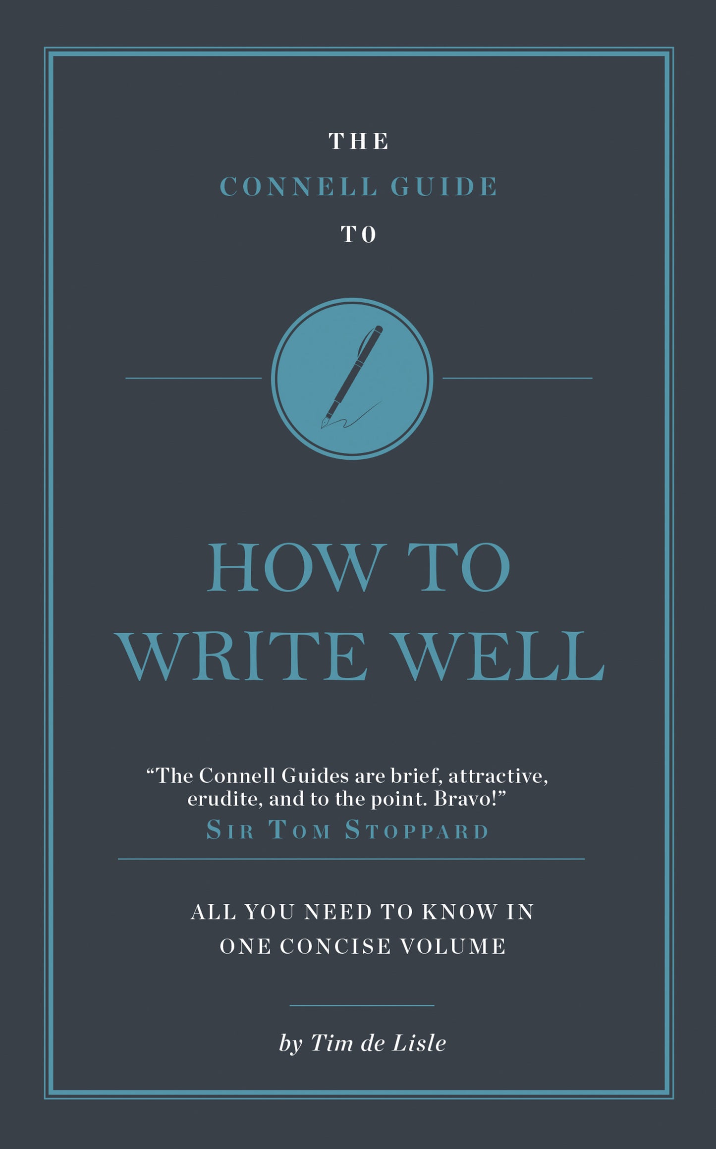 The Connell Guide to How to Write Well