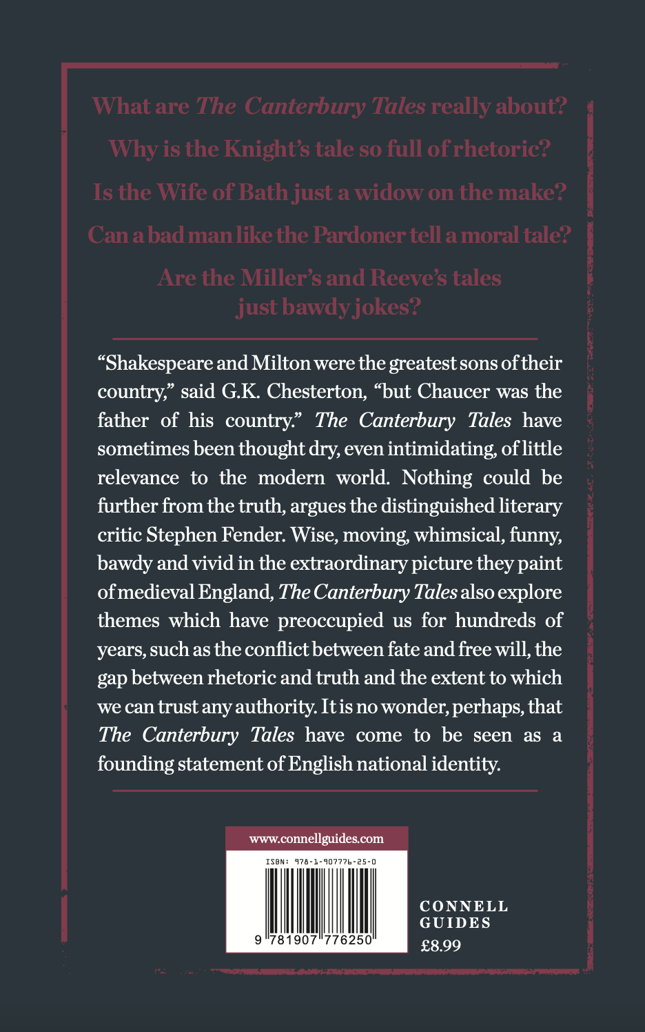 The Day x Connell Guides - The Connell Guide to Chaucer's The Canterbury Tales