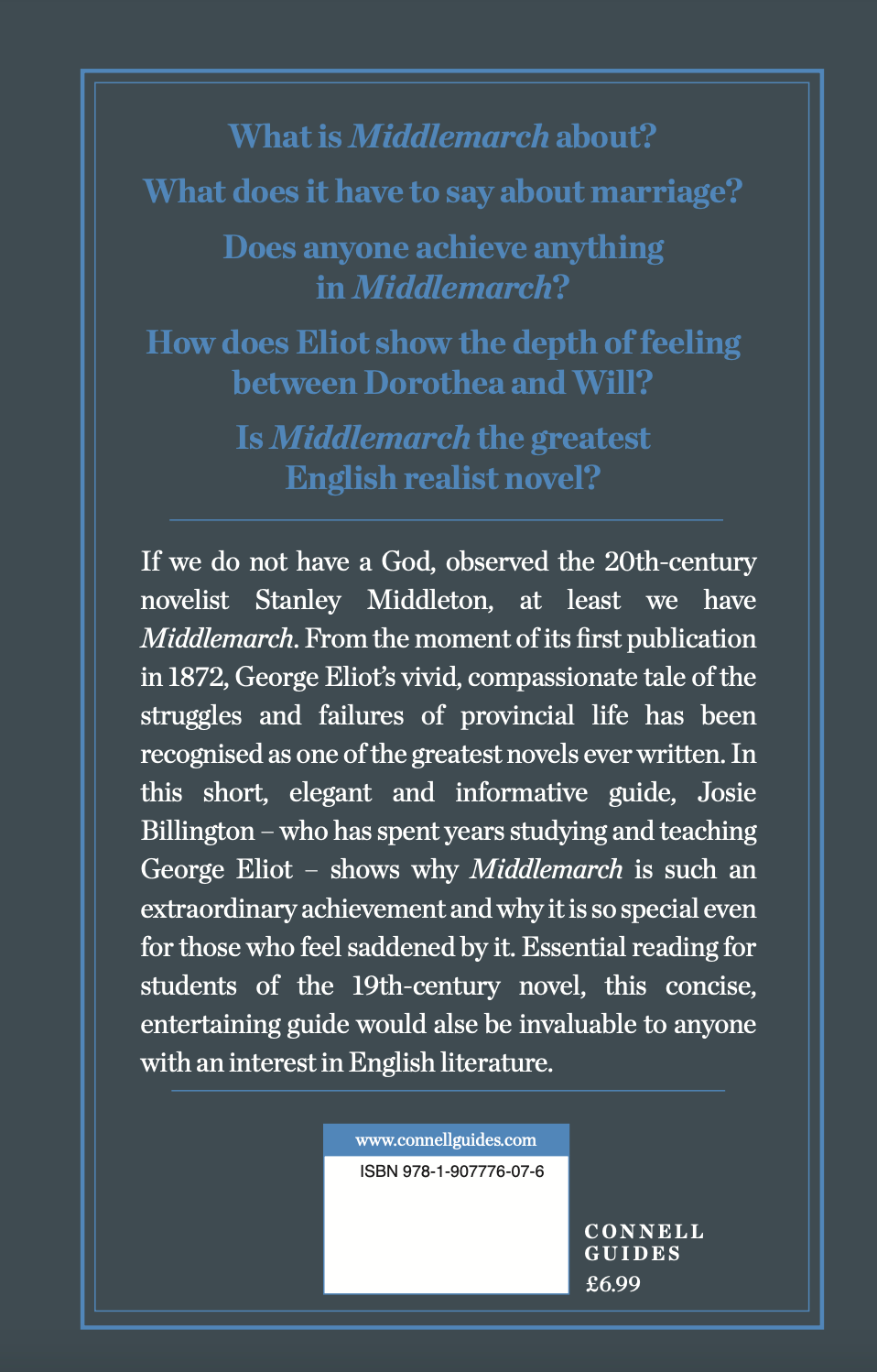The Day x Connell Guides - The Connell Guide to George Eliot's Middlemarch
