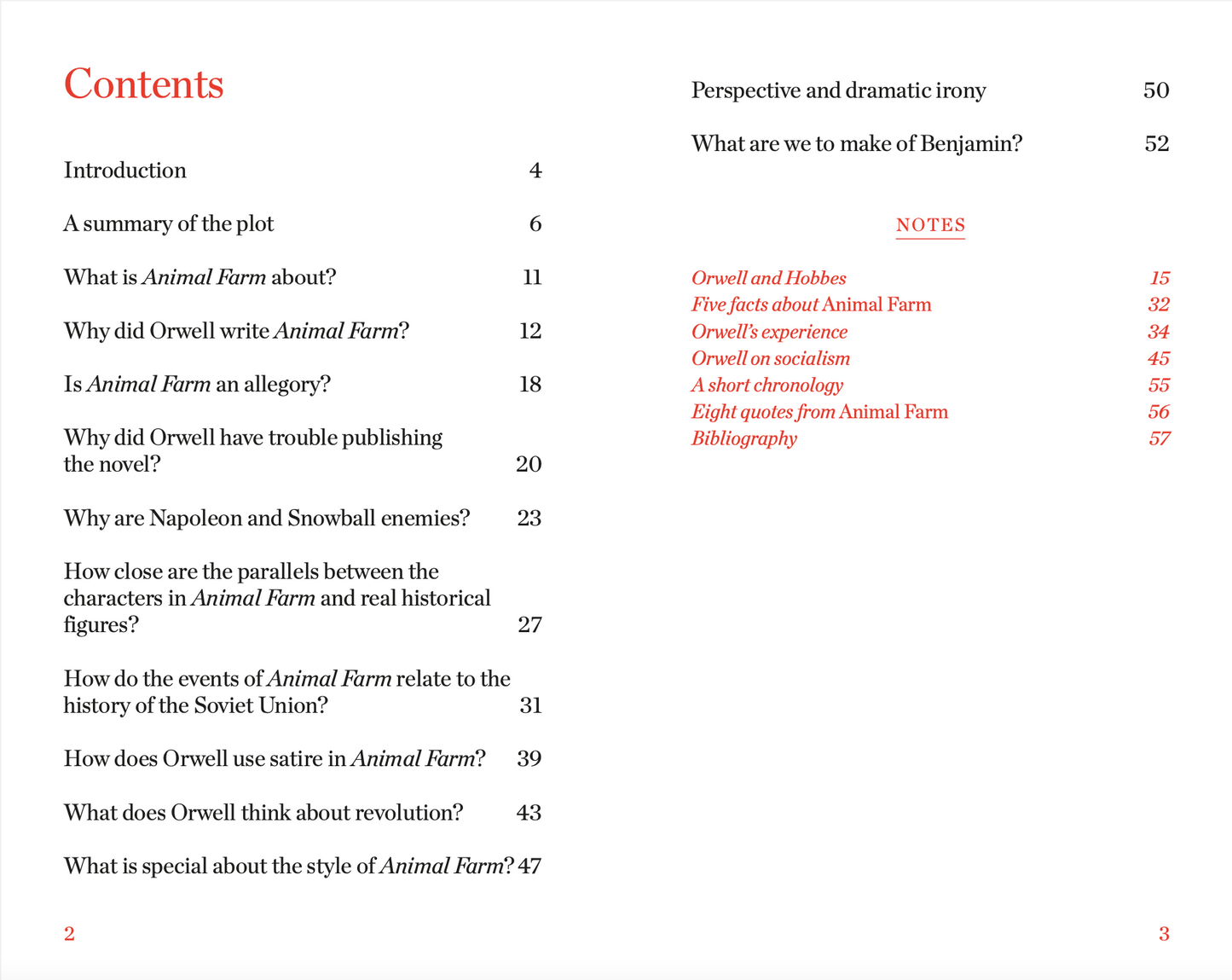 The Day x Connell Guides - The Connell Guide to George Orwell's Animal Farm