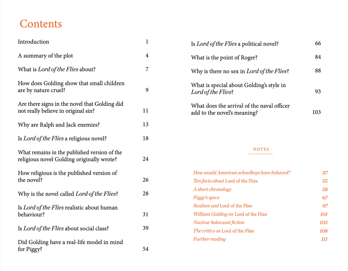 The Day x Connell Guides - The Connell Guide to William Golding's The Lord of the Flies