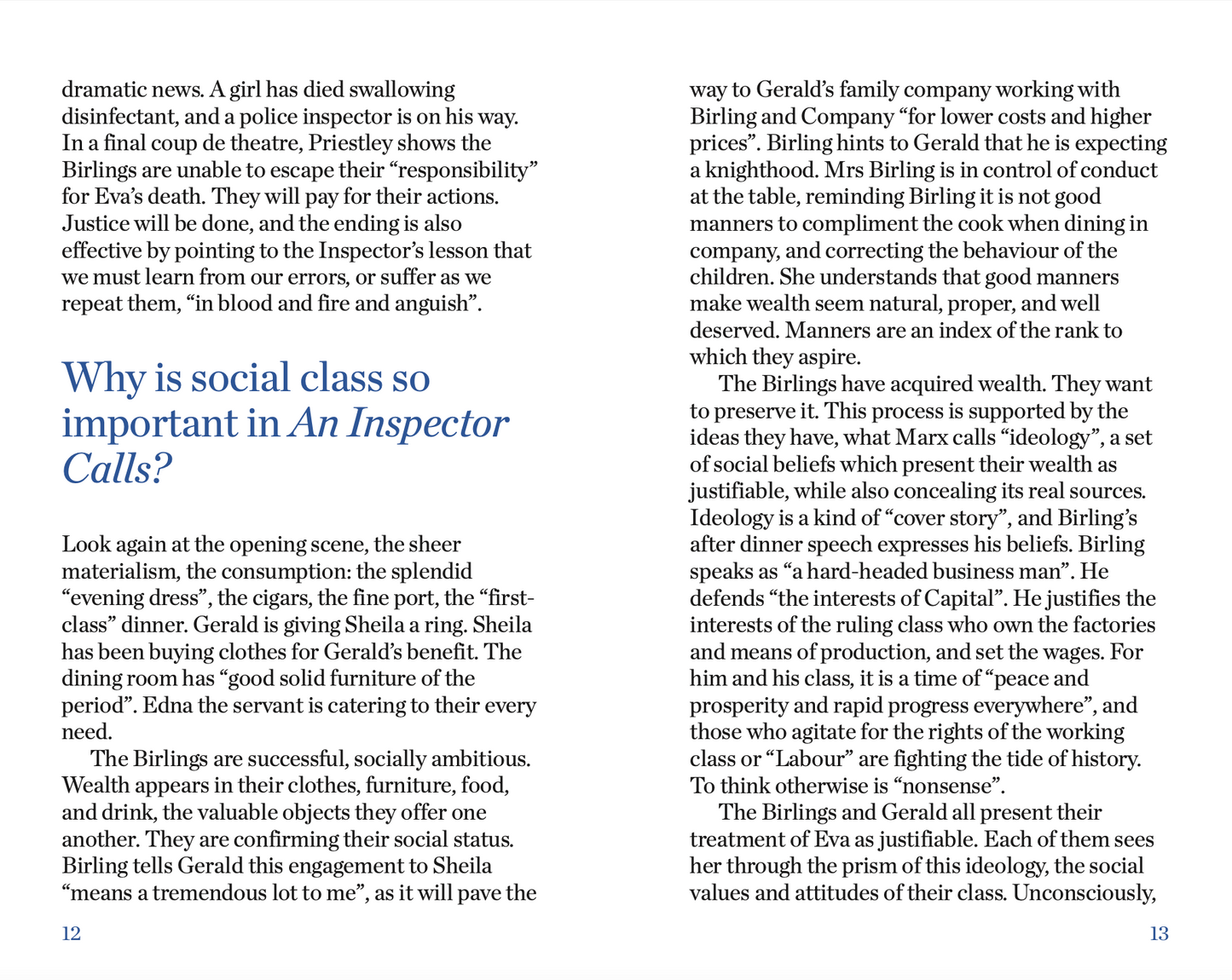 The Day x Connell Guides - The Connell Short Guide to J.B. Priestley's An Inspector Calls