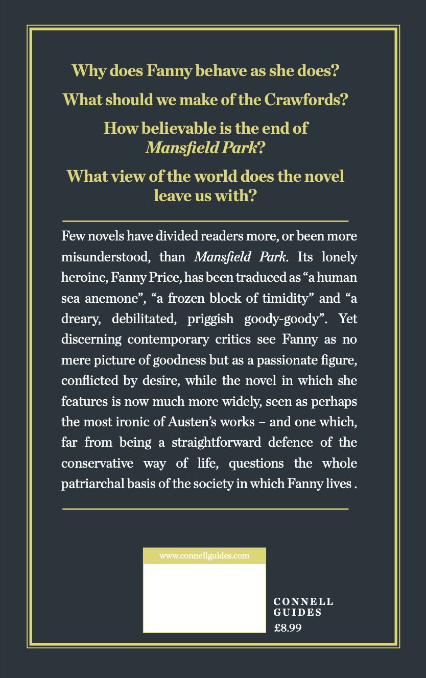 The Day x Connell Guides - The Connell Guide to Jane Austen's Mansfield Park