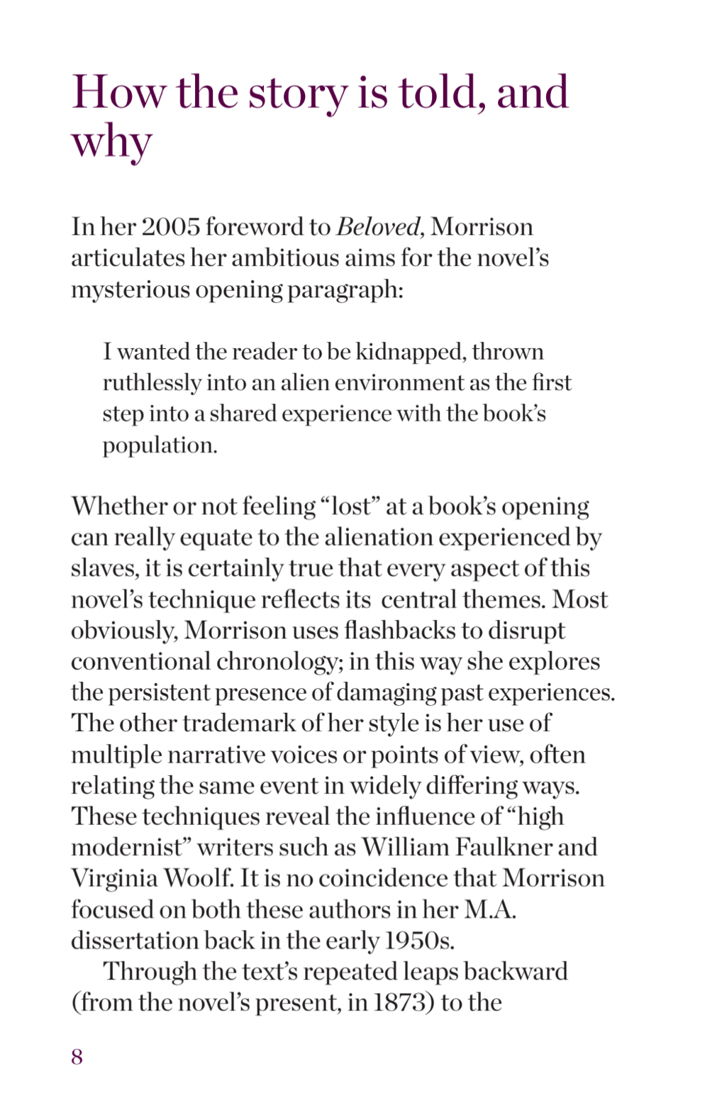 The Day x Connell Guides - The Connell Short Guide to Toni Morrison's Beloved
