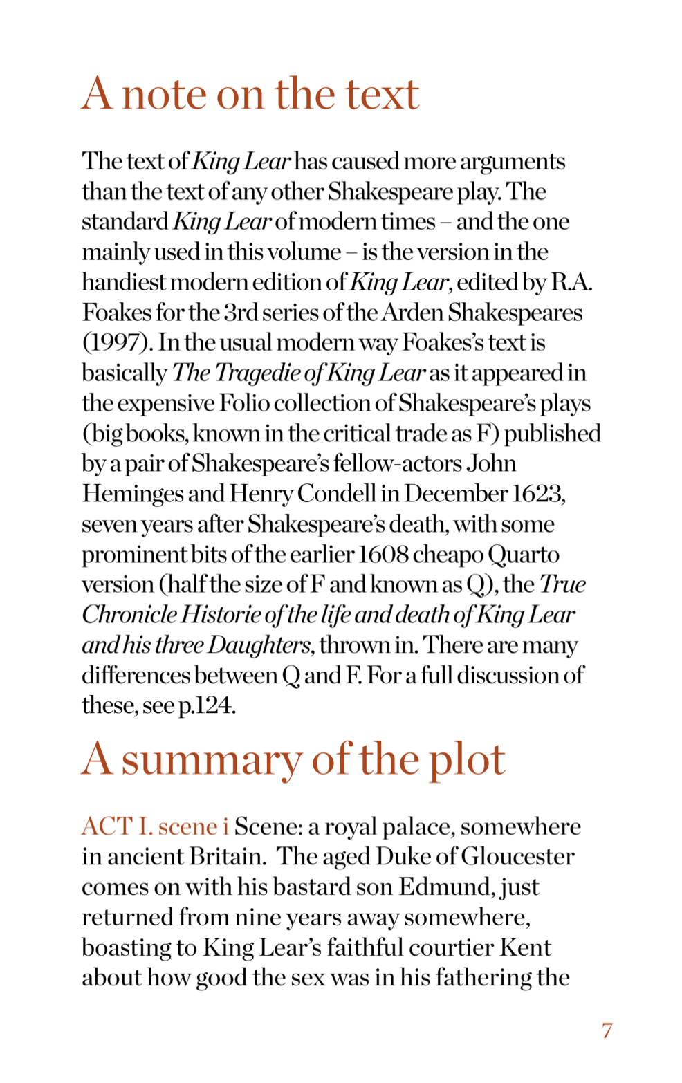 The Day x Connell Guides - The Connell Guide to Shakespeare's King Lear