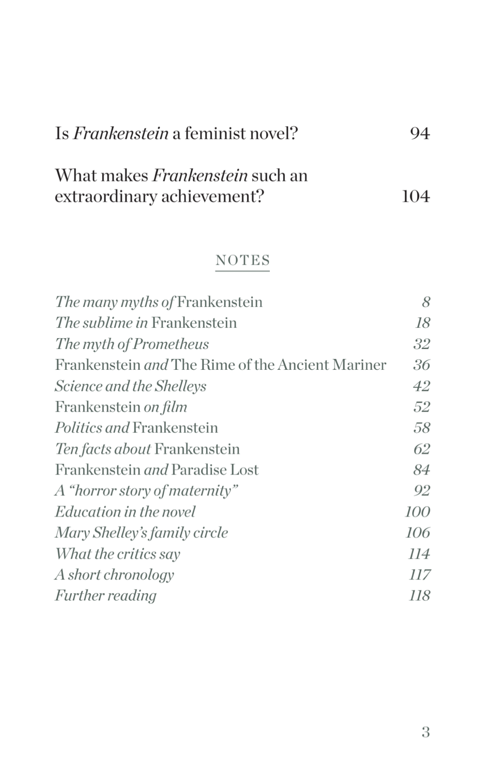 The Day x Connell Guides - The Connell Guide to Mary Shelley's Frankenstein