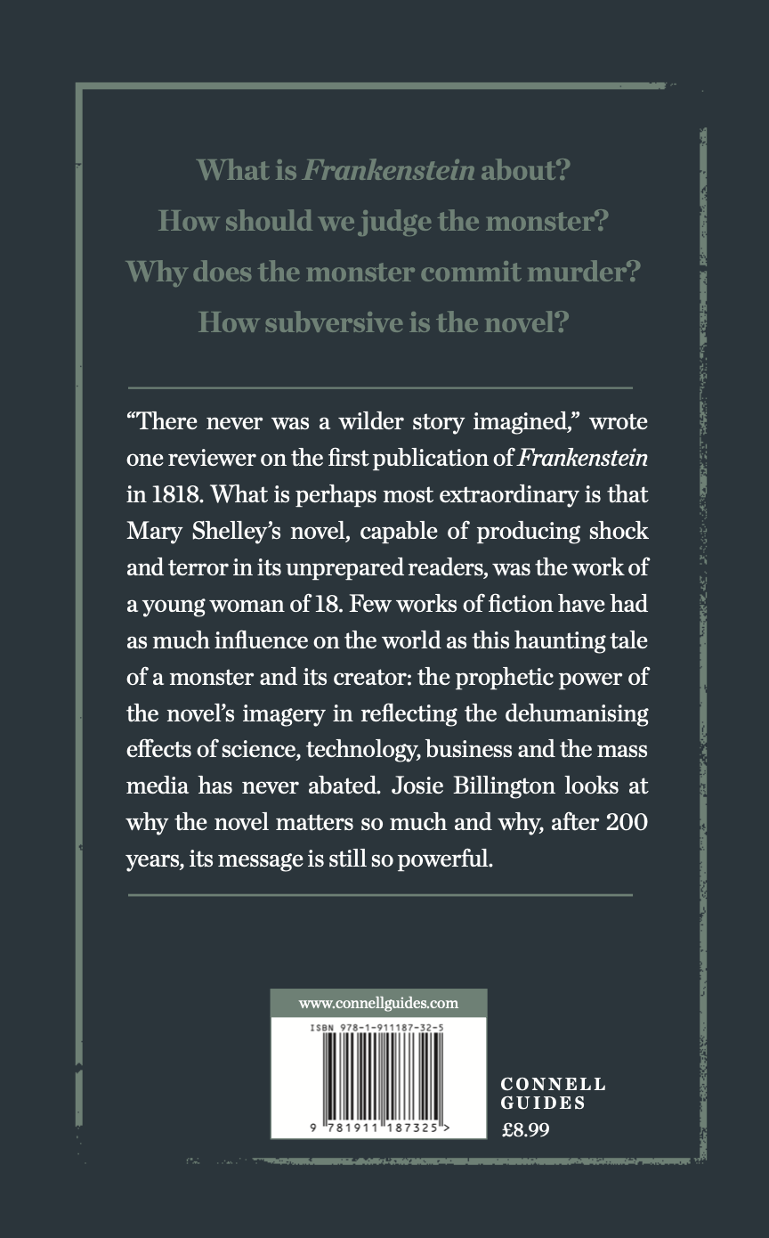 The Day x Connell Guides - The Connell Guide to Mary Shelley's Frankenstein