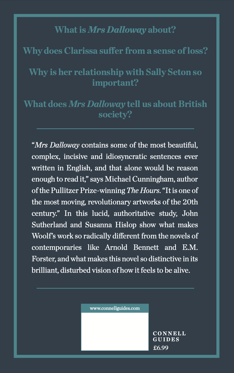 The Day x Connell Guides - The Connell Guide to Virginia Woolf's Mrs Dalloway
