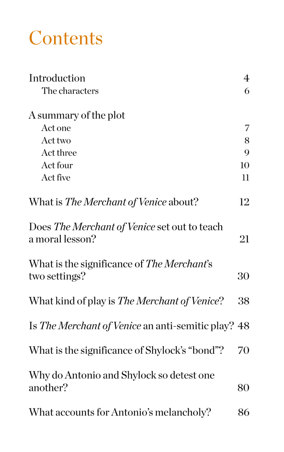 The Day x Connell Guides - The Connell Guide to Shakespeare's The Merchant of Venice