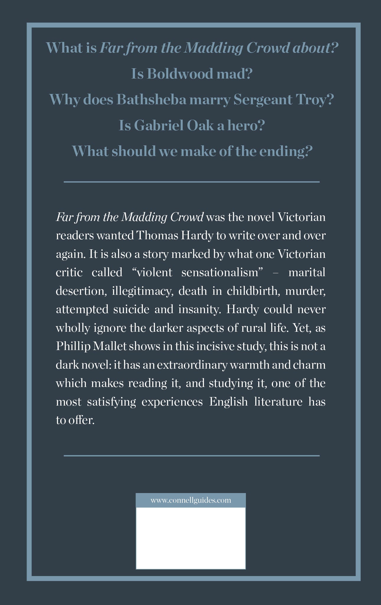 Thomas Hardy's Far From the Madding Crowd Study Guide