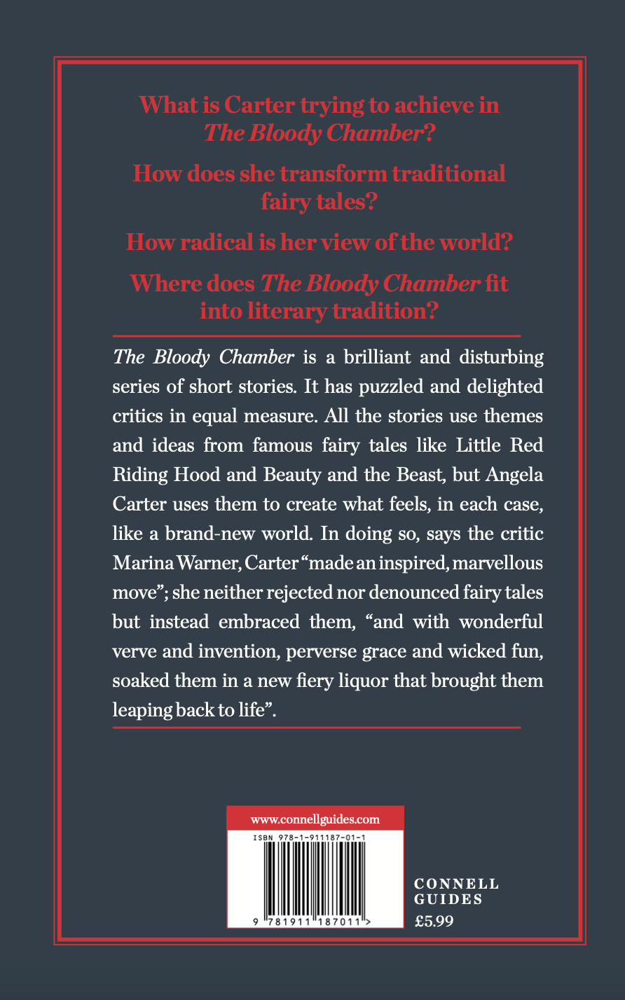 The Day x Connell Guides - The Connell Short Guide to Angela Carter's The Bloody Chamber