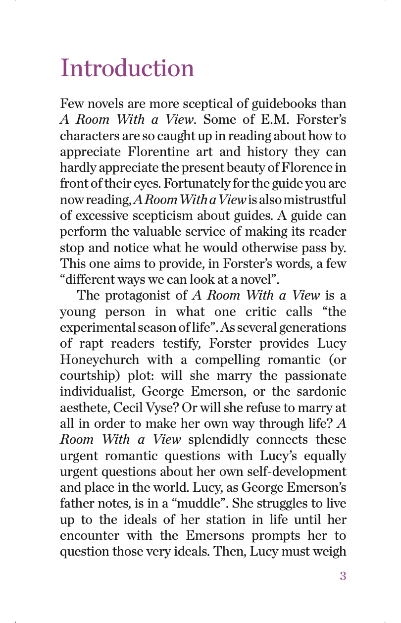 The Day x Connell Guides - The Connell Short Guide to E.M. Forster's A Room with a View