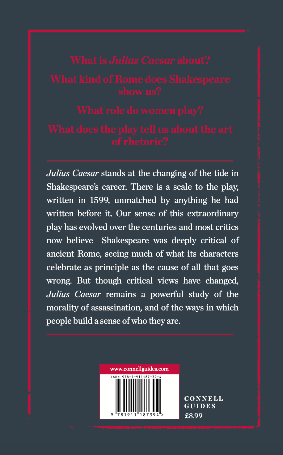 The Day x Connell Guides - The Connell Guide to Shakespeare's Julius Caesar