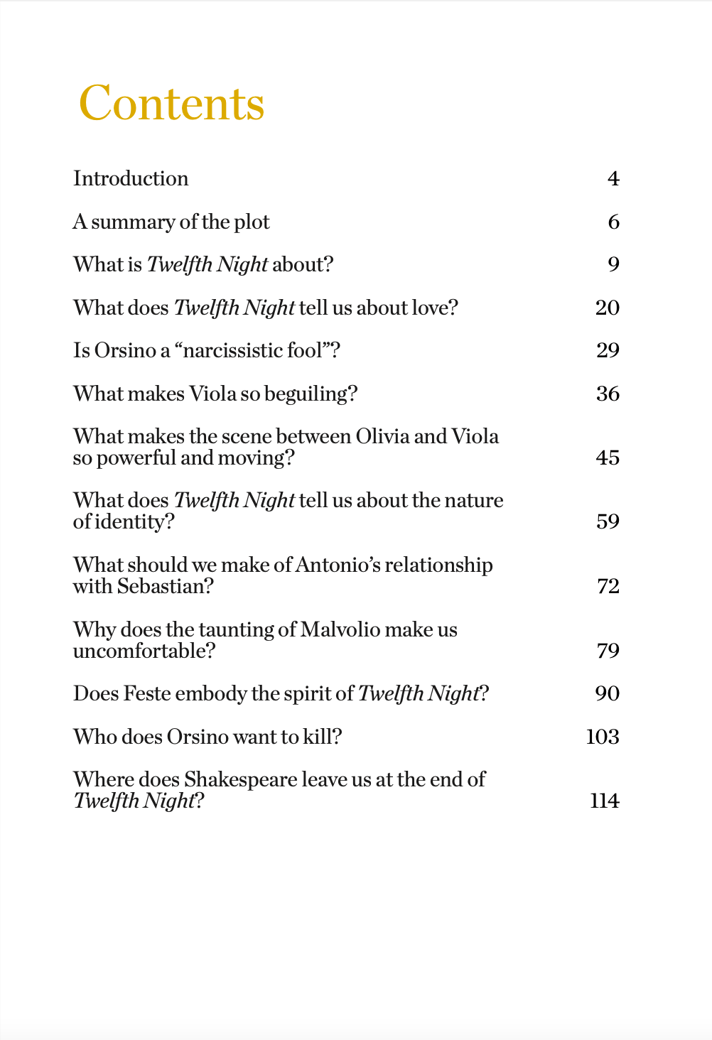 The Day x Connell Guides - The Connell Guide to Shakespeare's Twelfth Night